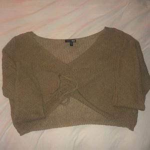 Cropped sweater